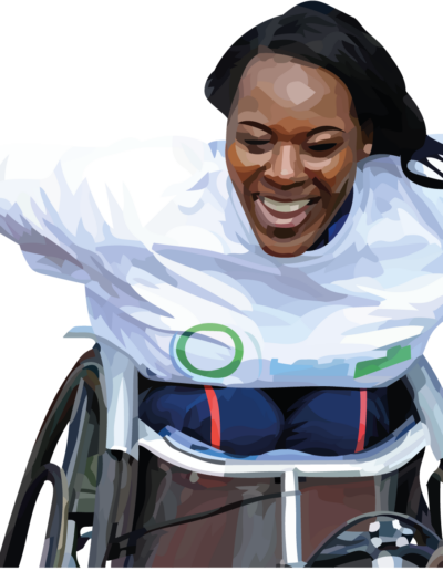 Anne Wafula qui sourit