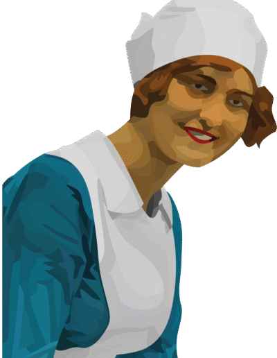 Marguerite Broquedis qui sourit