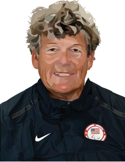 Angela Madsen qui sourit