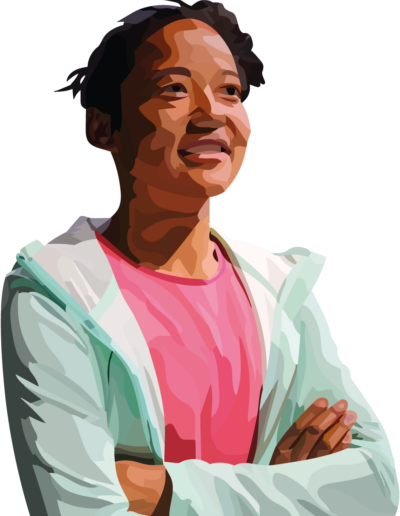 Mira Rai qui regard vers l'avenir