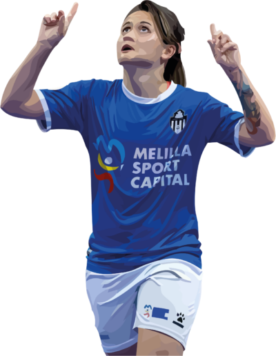 Amandinha célèbre son but