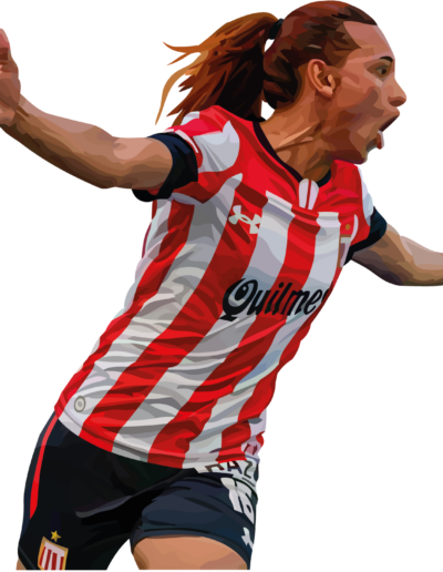 Mara Gomez qui célèbre son but