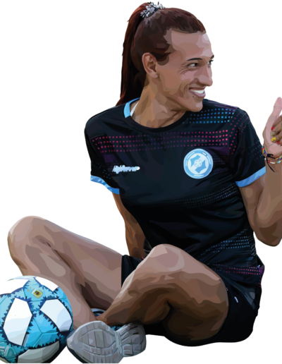 Mara Gomez à l'entraînement