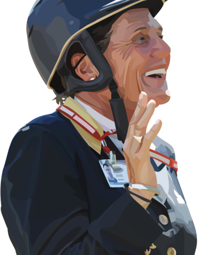 Leslie Burr Howard qui salue son public