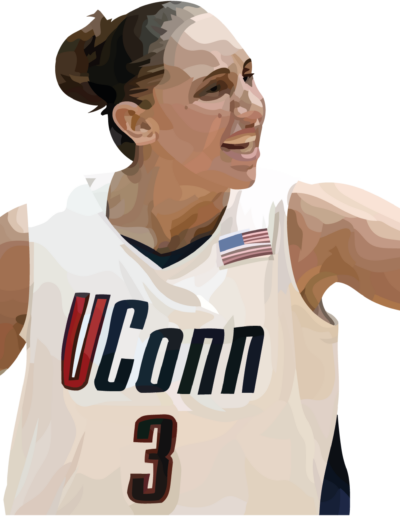 Diana Taurasi sous les couleurs de UConn