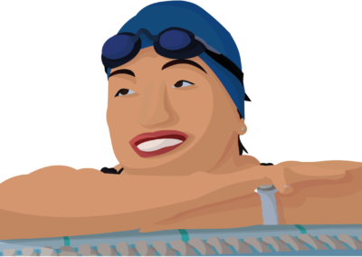 Teresa Perales à la piscine